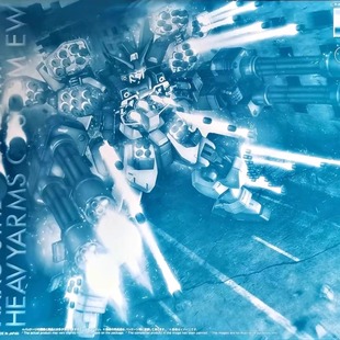 万代 PB限定 MG 1/100 XXXG-01H2 EW 重炮重装高达改拼装模型