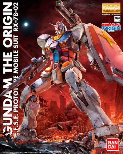 万代 MG 1/100 RX-78 Gundam Origin版 GTO元祖高达 头号玩家