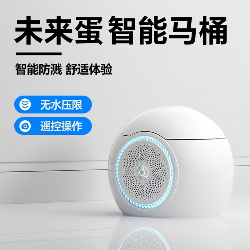 德国全自动一体式未来蛋智能马桶防溅家用无水压限制坐便器