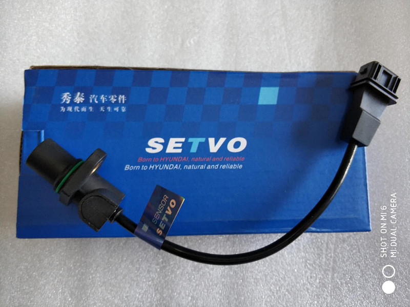 现代起亚索纳塔途胜狮跑圣达菲曲轴位置传感器