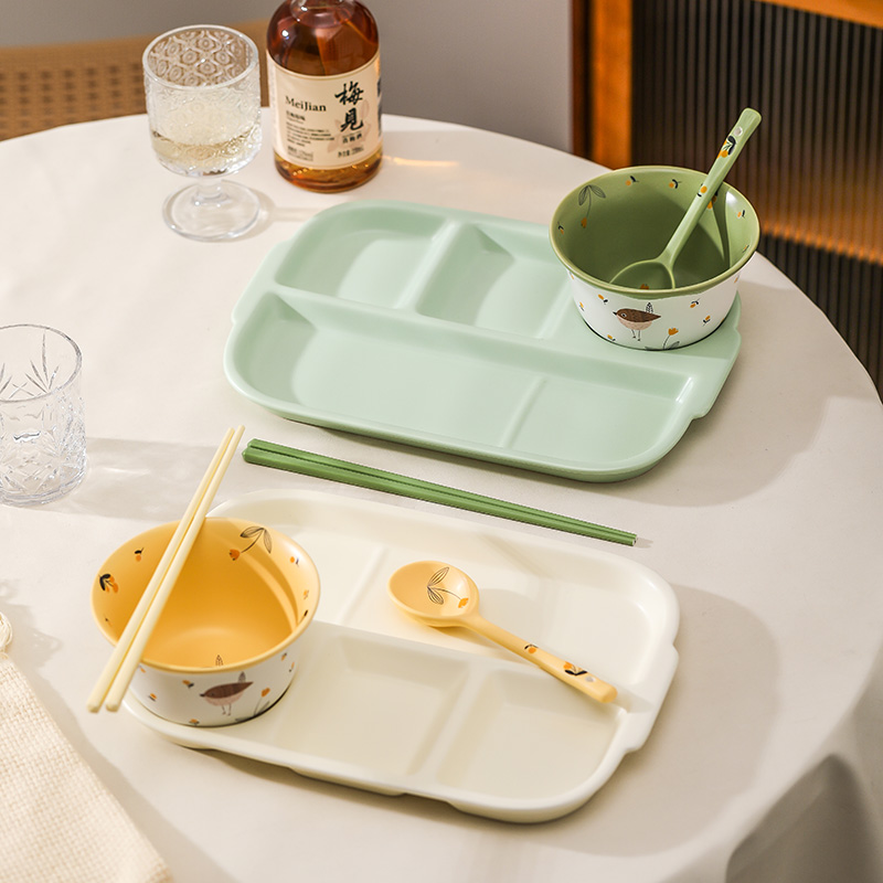 分格餐盘大人儿童减肥脂月子专用