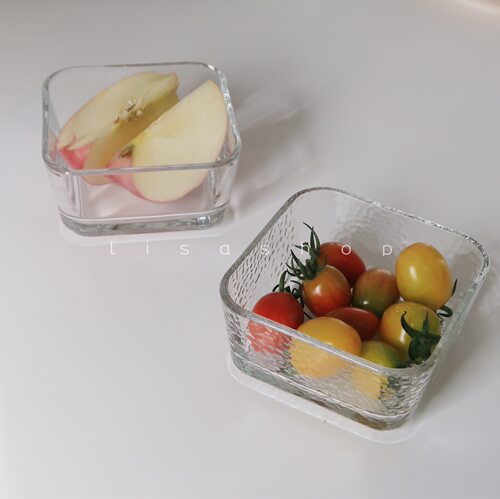 ls日式酸奶水果正方形冰淇淋小碗