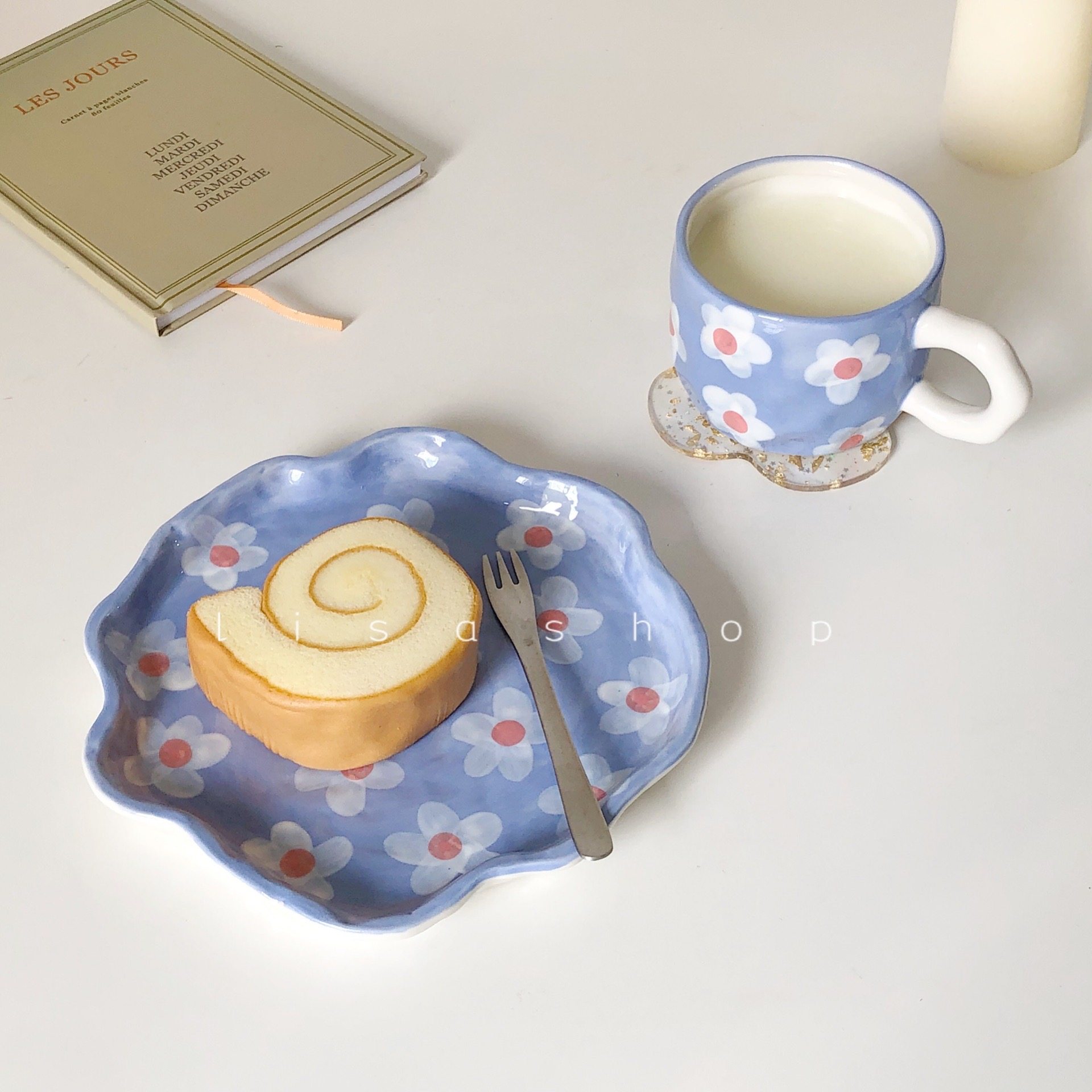 手捏下午茶日式可爱创意咖啡杯