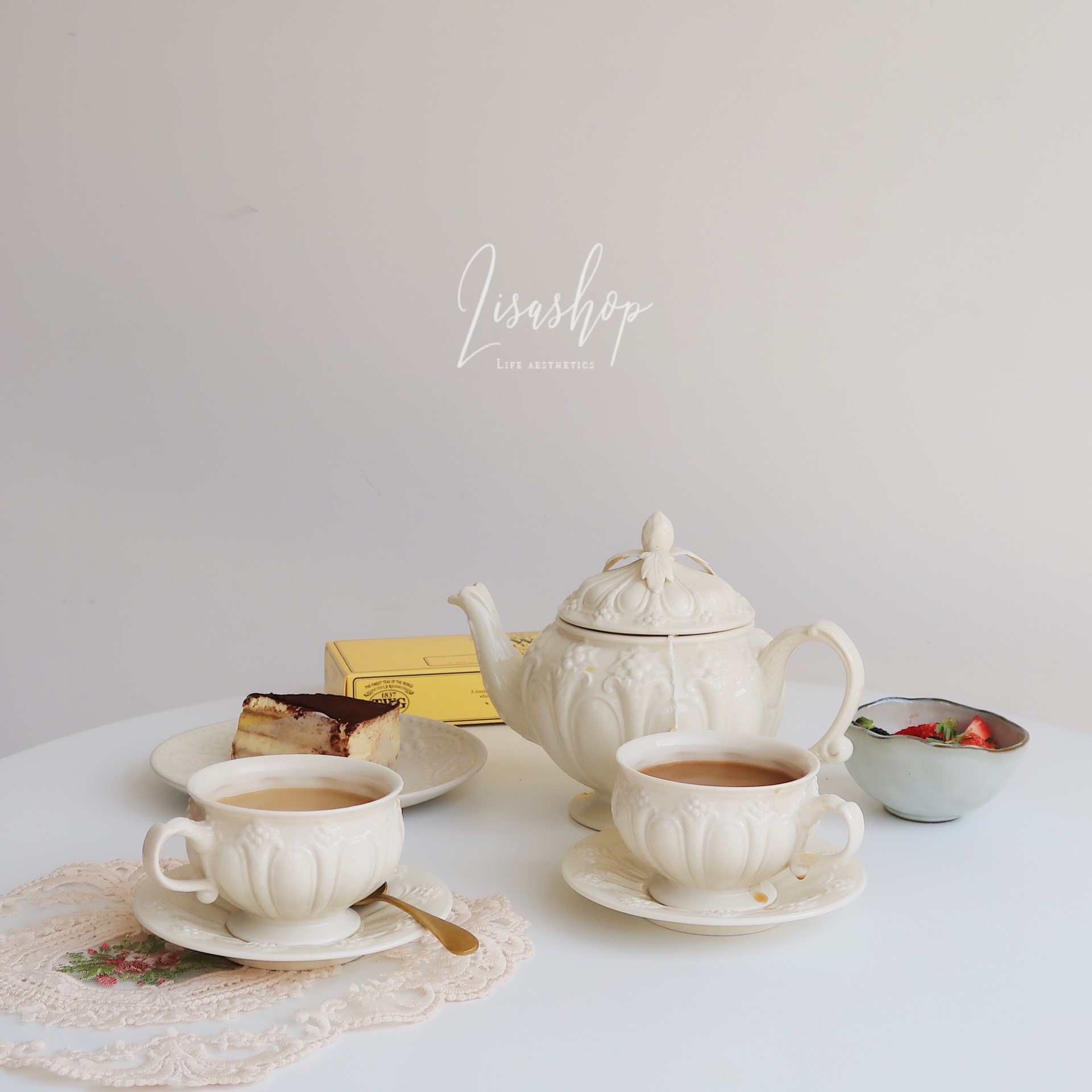 LS法式田园风浮雕复古精致咖啡杯碟下午茶咖啡套装陶瓷家用咖啡壶|ruв категории посуда, кофе, кофе - от Buy2taobao.com для оказания профессиональной услуги покупки агента Taobao