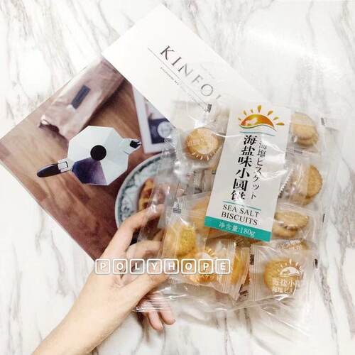 英煌上品海盐小圆饼180g