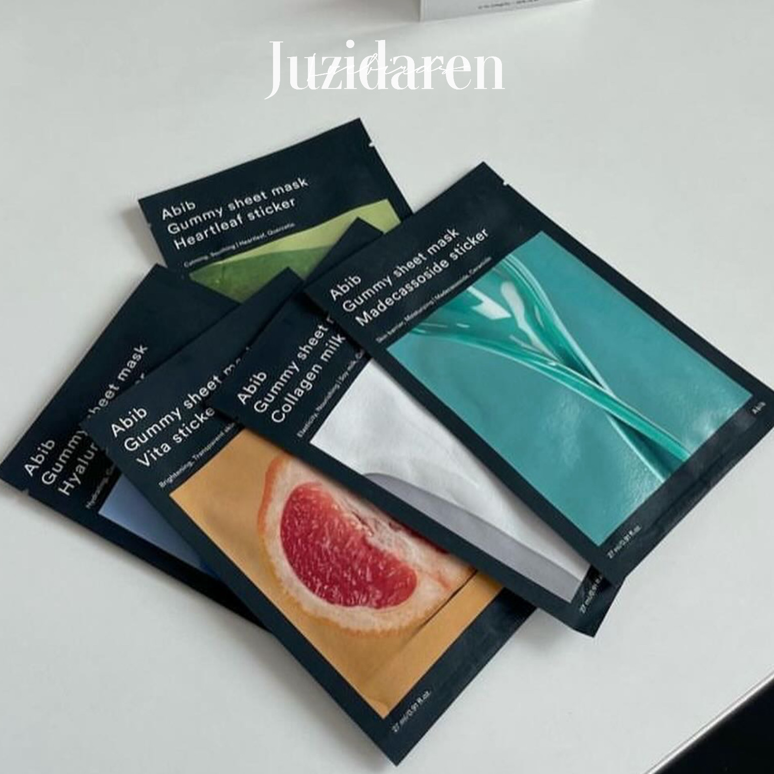 新版▲韩国abib口香糖面膜 弱酸鱼腥草保湿补水修护滋润干燥肌底
