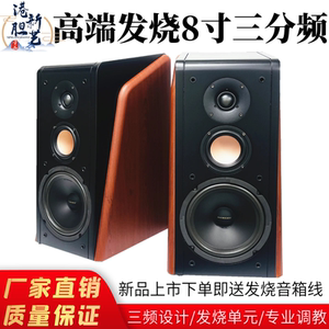 港新胆艺发烧8寸三分频无源音箱