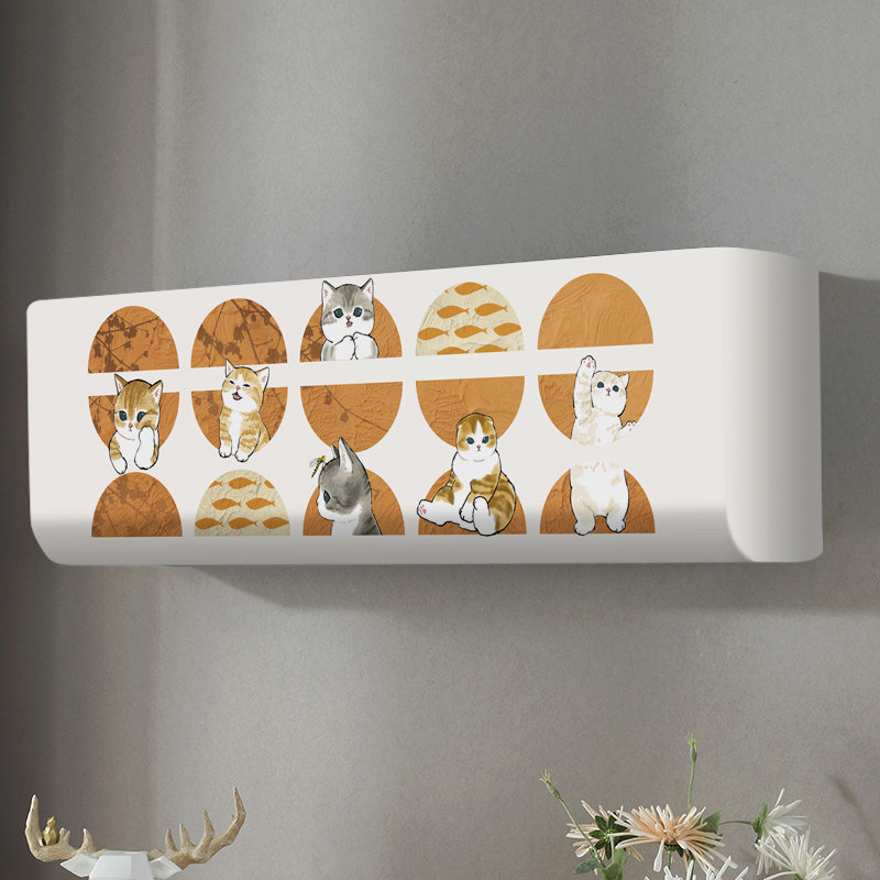 新款空调防尘罩挂机通用品牌通用卧室挂式弹力全包套内机罩子简约