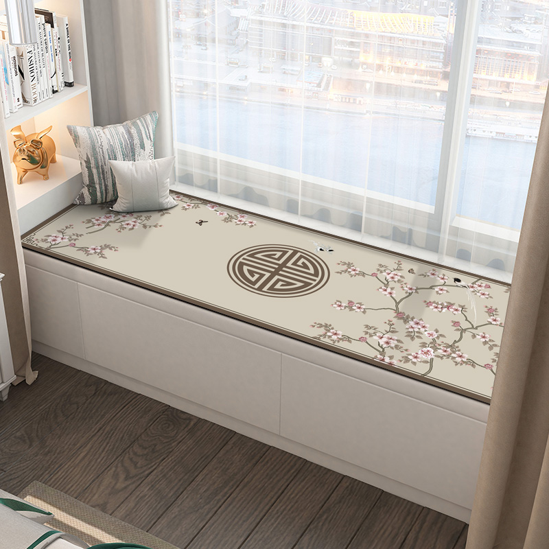 四季通用防滑防曬PU飄窗墊