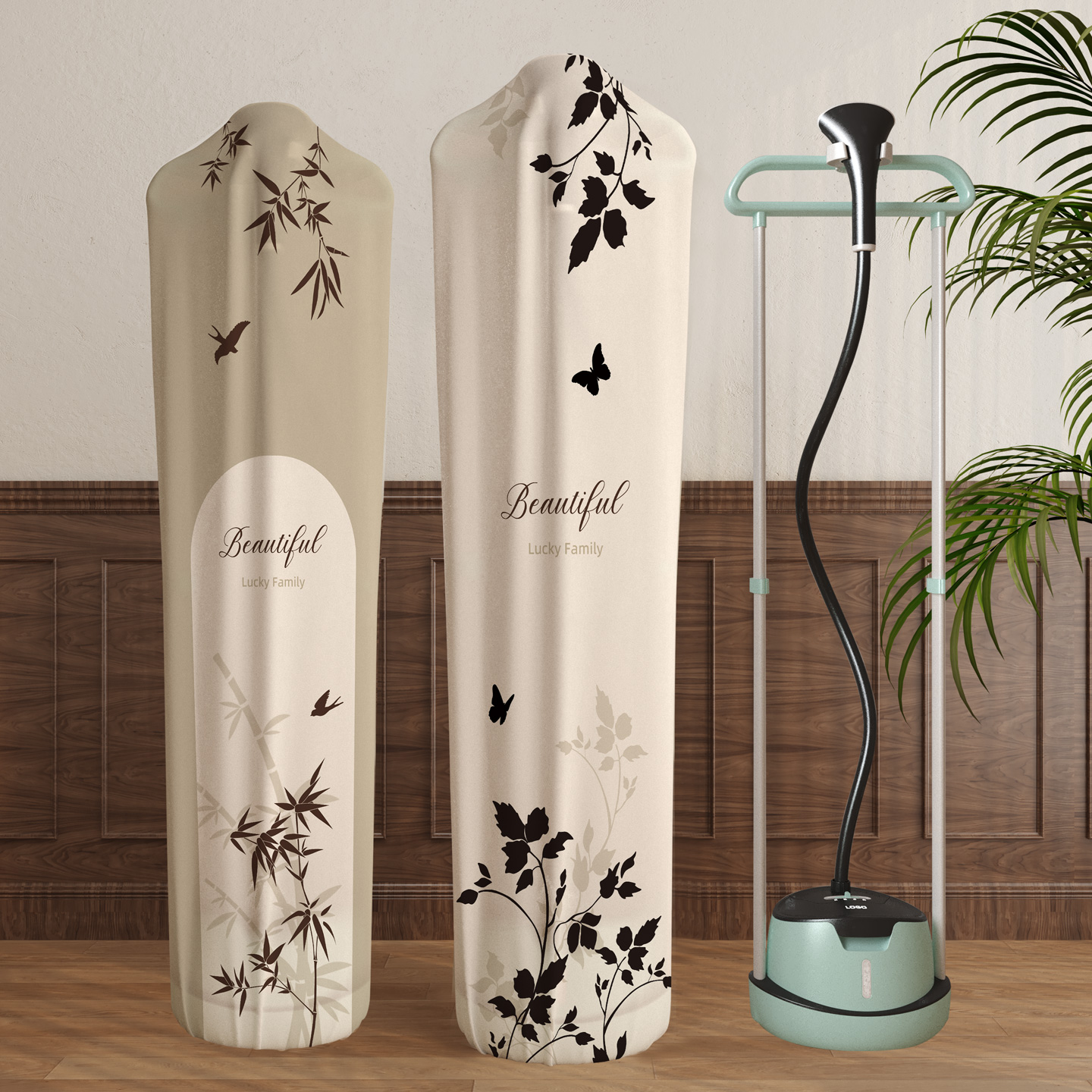 挂烫机防尘罩立式蒸汽熨斗全包罩