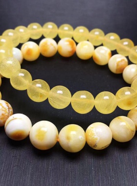 天然蜜蜡琥珀Amber宝石金绞蜜