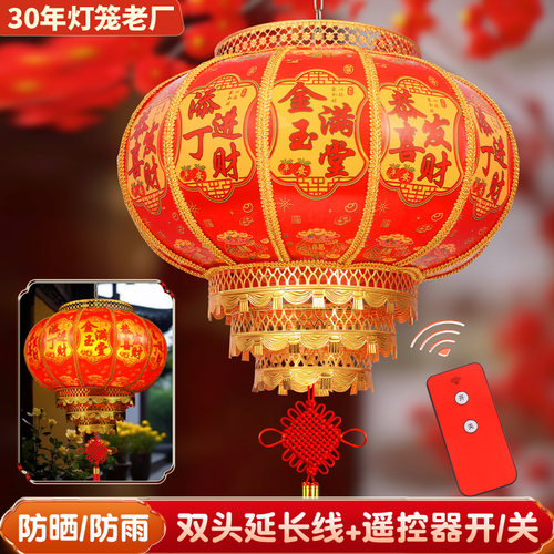 大红灯笼2025龙年新款灯笼户外阳台防水大门春节灯笼【顺丰速发】