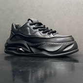 尾货撤柜特价 捡漏鞋 真皮厚底休闲鞋 头层牛皮男鞋 百搭运动老爹鞋 男