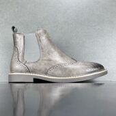 经典 撤柜尾货特价 捡漏男鞋 切尔西靴子牛皮马丁靴真皮复古中帮短靴