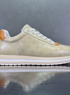 新款特价捡漏头层牛皮男鞋撤柜尾货工厂清仓阿甘鞋真皮运动休闲鞋