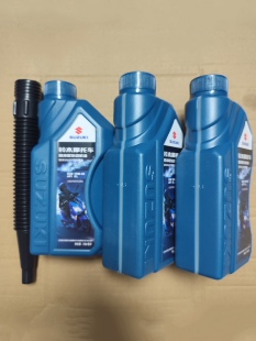 轻骑铃木UU125T优友UY125T优驿半合成700ml新蓝桶10W-40四季机油