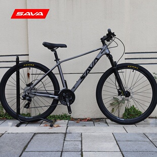 SAVA萨瓦铝合金山地车男女式24速油碟变速山地自行车越野赛车学生