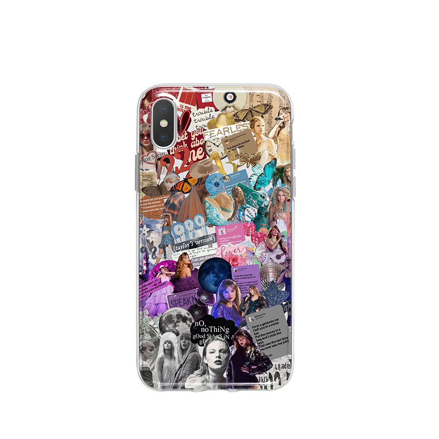 泰勒斯威夫特taylorSwift周边适用苹果13promax手机壳简约iphone12软14promax/16/15霉