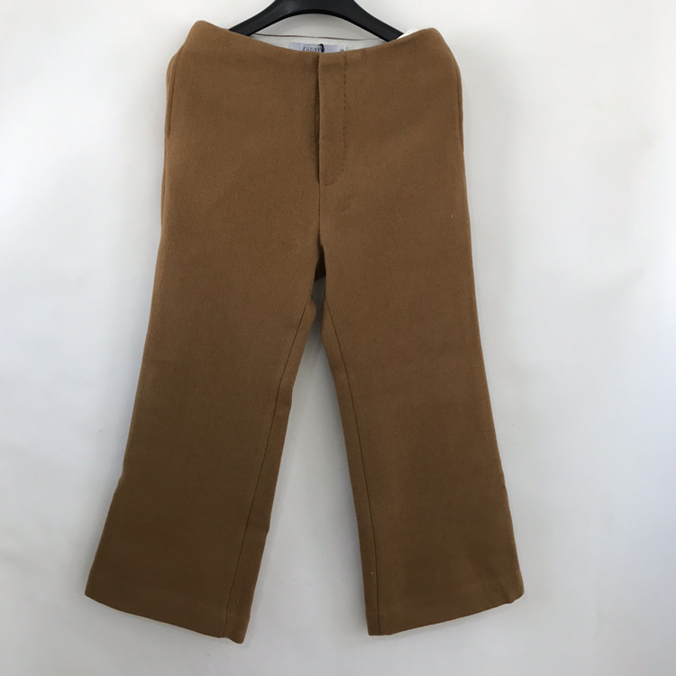 (50元3件）竹不退换孤品S码春秋毛呢休闲裤  83-3-732