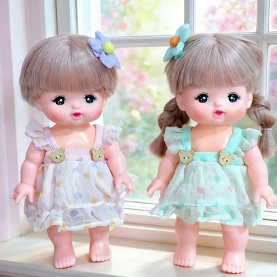 仅衣服】26CM米露小美乐娃娃衣服爱心泡芙裙着替咪露换装裙子春秋