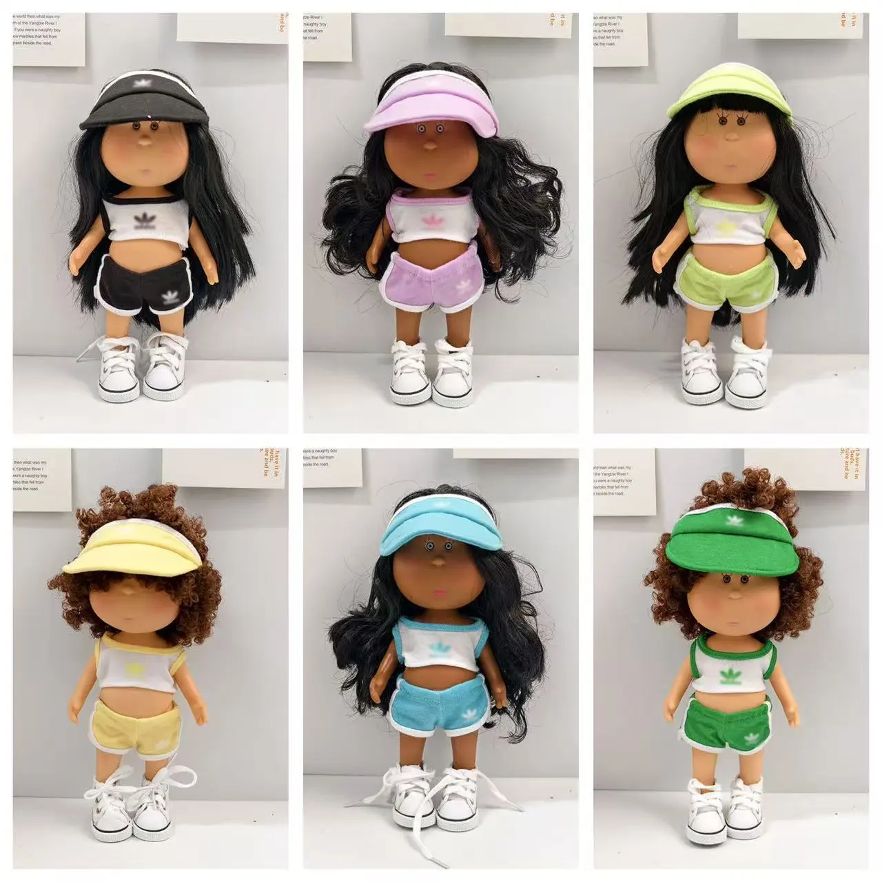 西班牙Mia土豆娃娃衣服24厘米mia公仔换装套装艾迪鸭舌帽三件套,玩具/童车/益智/积木/模型,娃娃/配件/着替,淘宝优惠券,粉丝福利购,淘宝优惠卷