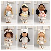 西班牙Mia土豆娃娃衣服24厘米mia公仔换装 气球裙气球裙冰蓝极光雪