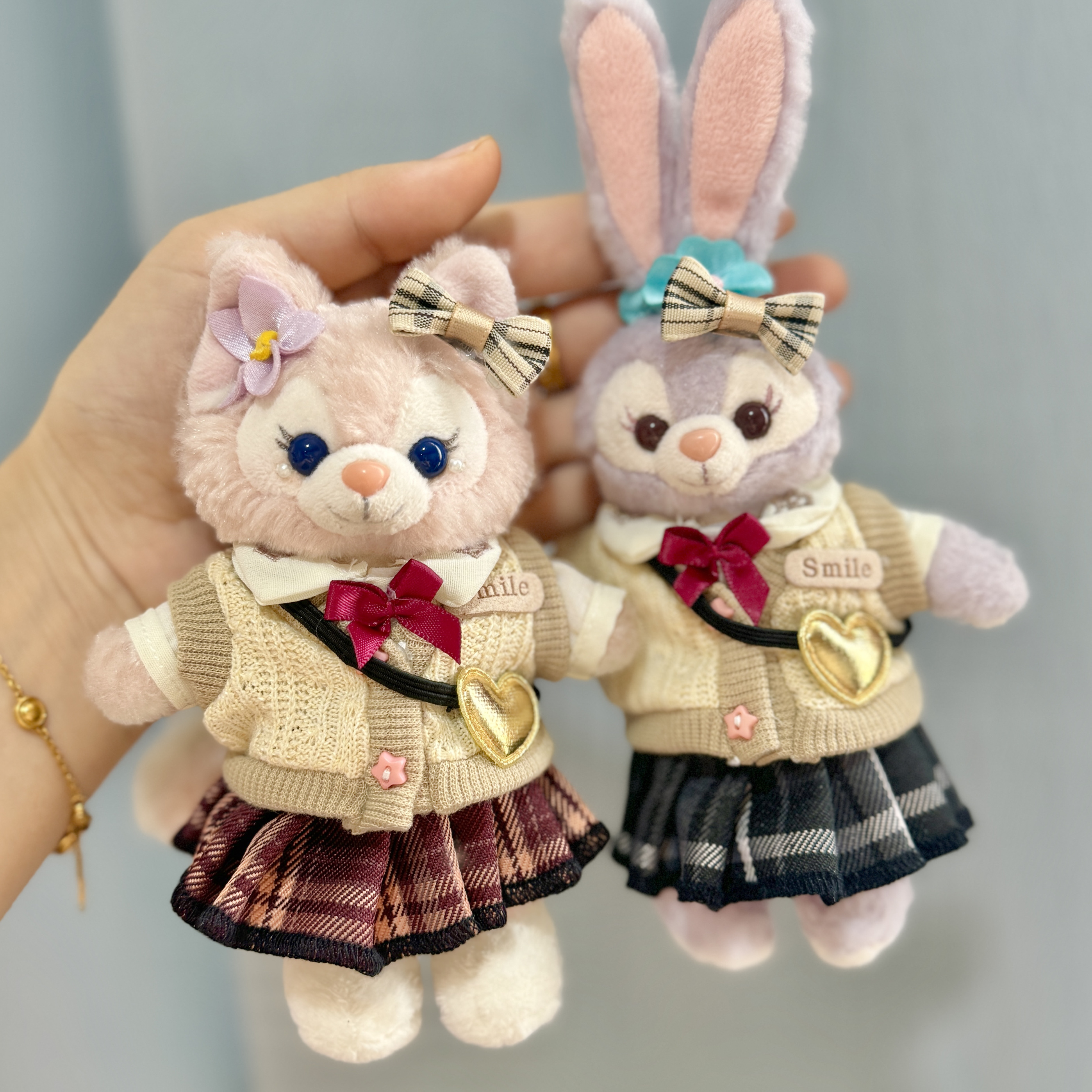 仅衣服】贝儿钥匙扣挂件娃衣爱心挎包JK裙套装贝儿露露达菲包挂萌
