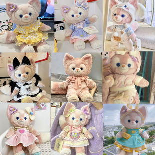 S号玲娜贝儿公仔衣服甜梦睡衣饼饼公仔着替春日黄波点连衣裙可爱