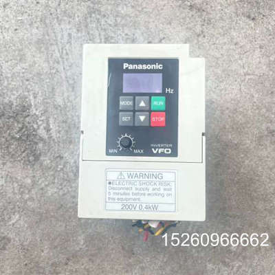 议价松下变频器，BFV00042GK，220V-0.4KW，二手议价