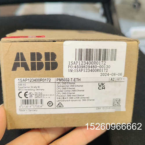 议价ABB PM5032-T-ETH CPU模块，型号1SAP1议价