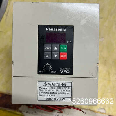 议价BFV00074 拆机松下变频器，实物拍摄，外观功能完好，要议价