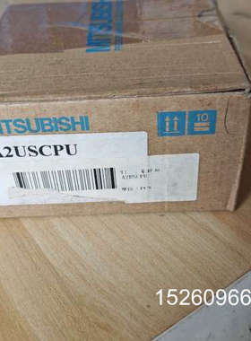 议价全新三菱PLC模块A2USCPU，全新原装正品，带原厂包装盒。型二