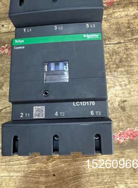 议价全新Lc1d170施耐德接触器。成色如图请看好图片和视频。在下