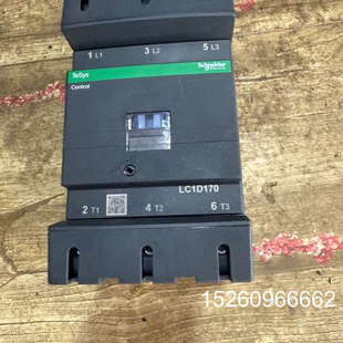议价全新Lc1d170施耐德接触器。成色如图请看好图片和视频。在下