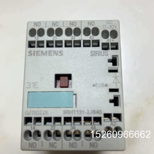 议价原装西门子接触器 3RH1131-2JB40 3开1闭，电压议价
