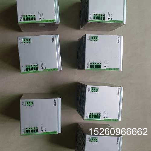 议价ABB高压变频器内部用24V菲尼克斯开关电源，拆机配件成色漂议