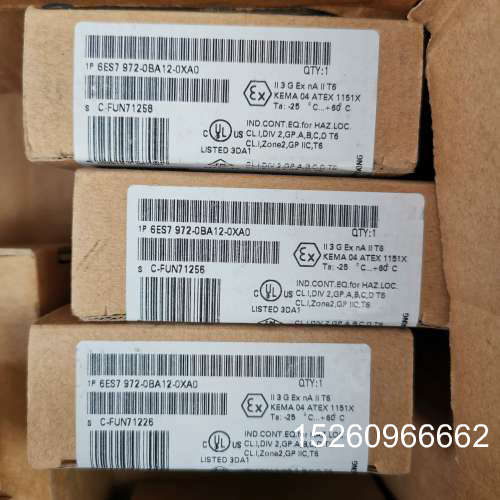 议价西门子总线接头总线连接器6ES7972-0BA12-0XA0议价