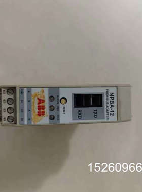 议价ABB NPBA-12 PROFIBUS光纤适配器模块，拆机议价