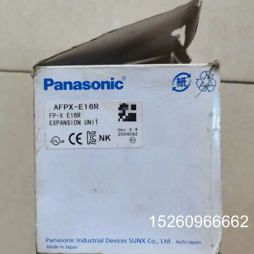 议价松下PLC扩展模块,型号AFPX-E16R,全新原装正品!实议价