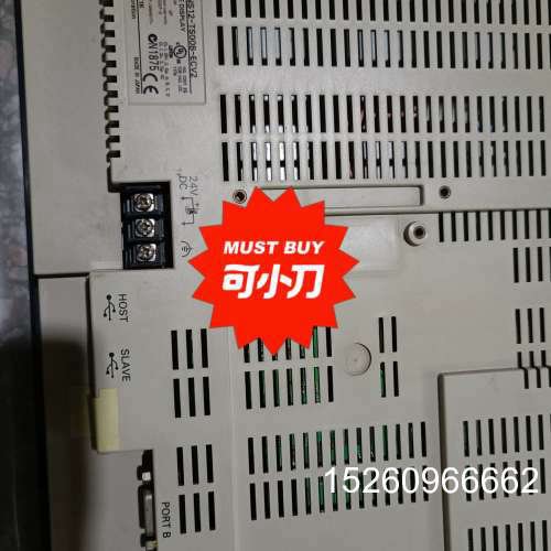 议价欧姆龙拆触摸屏NS12-TS00B-ECV2，二手屏成色8.议价