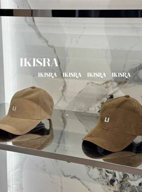 INSHUA/4.3/美拉德色情侣款灯芯绒棒球帽