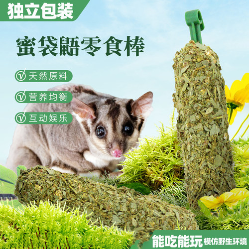 蜜袋鼯粮食零食训练祛味除味飞鼠