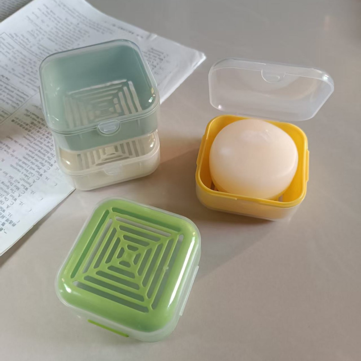 旅行香皂盒沥水收纳盒学生宿舍图片