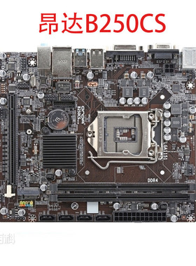 Onda/昂达 B250CS全固版 台式电脑机1151针主板CPU套装DDR4内存卡