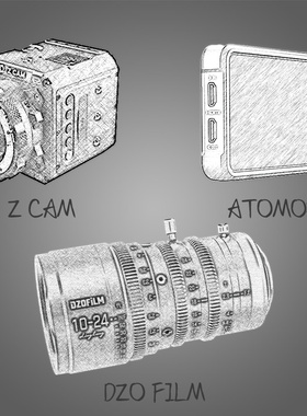 ZCAM / DZOFilm / ATOMOS 专业拍摄套餐 | 配置和价格以咨询为准