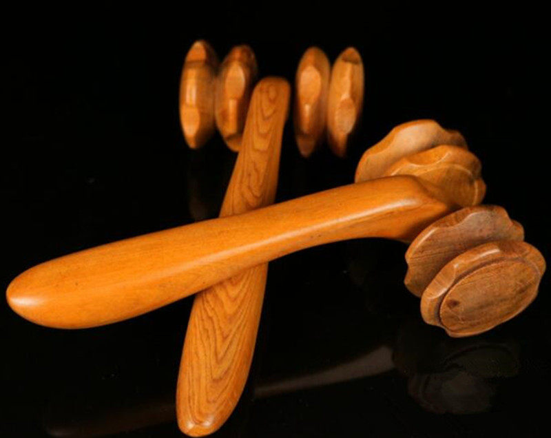 wooden  Roller Manual Lymph Detox multi-function Massager A lower leg Face back Arm Legs Artifactin the Personal Care/Health/Massage equipment , Massage equipment , Other Massager  category - from Buy2taobao.com to provide professional Taobao agent buy service