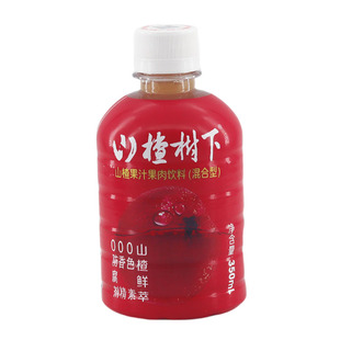 假一赔十 0防腐 冠芳山楂树下山楂果汁果肉饮料混合型350ml小瓶装