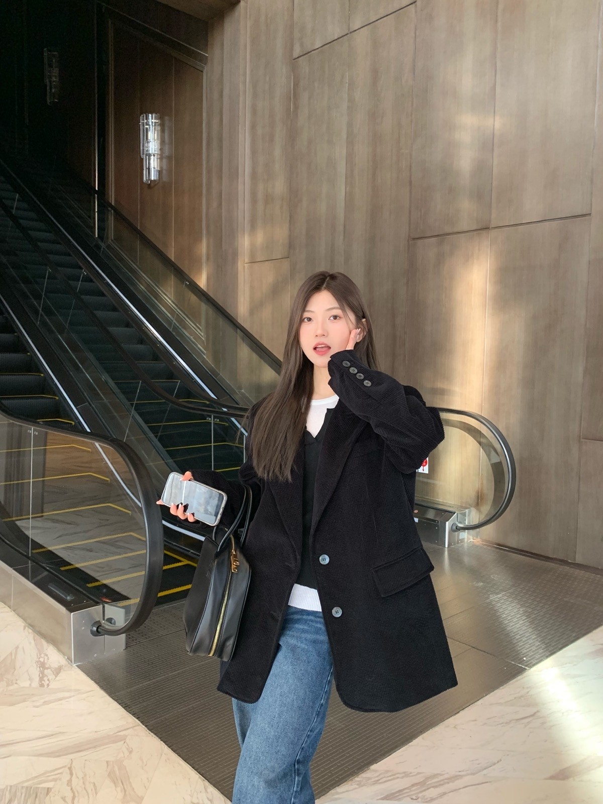 百搭复古休闲高级感西服