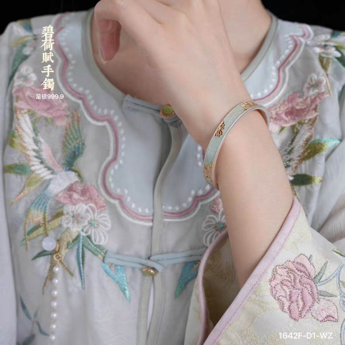 妈妈礼物送礼送女友纯银证书新款