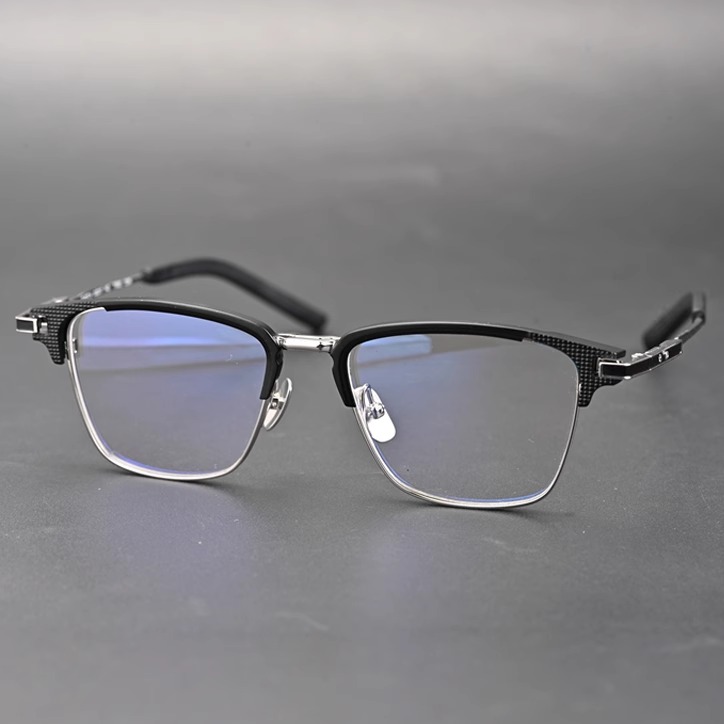 木村拓哉同款镜框男女款钛眼镜框方镜架配防蓝光近视镜框钛S-02TH